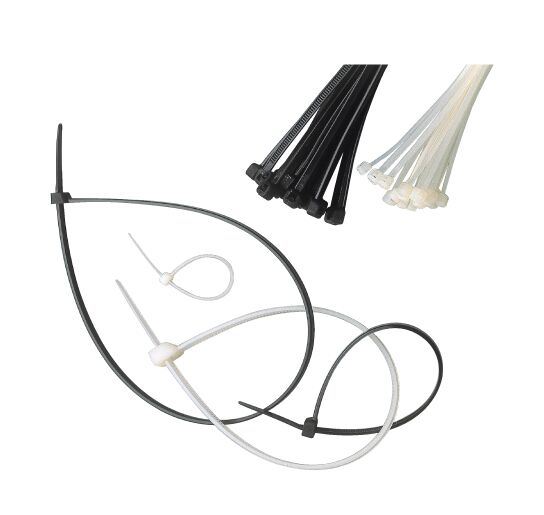 532100B-YKB 100 (2,5X100) Beyaz Kablo Bağı