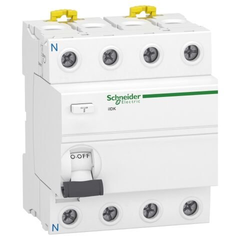 Schneider Electric A9R75463 Acti9 İıd K - Kaçak Akım Rölesi - 4P - 63A - 300Ma - Ac Tip
