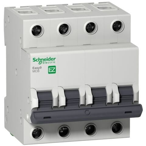 Schneider Electric EZ9F34440-Easy9 MCB 4P 40A C 4500A 400V