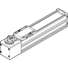 Festo 8062770 ELGC-TB-KF-45-500 Dişli kayışlı eksen