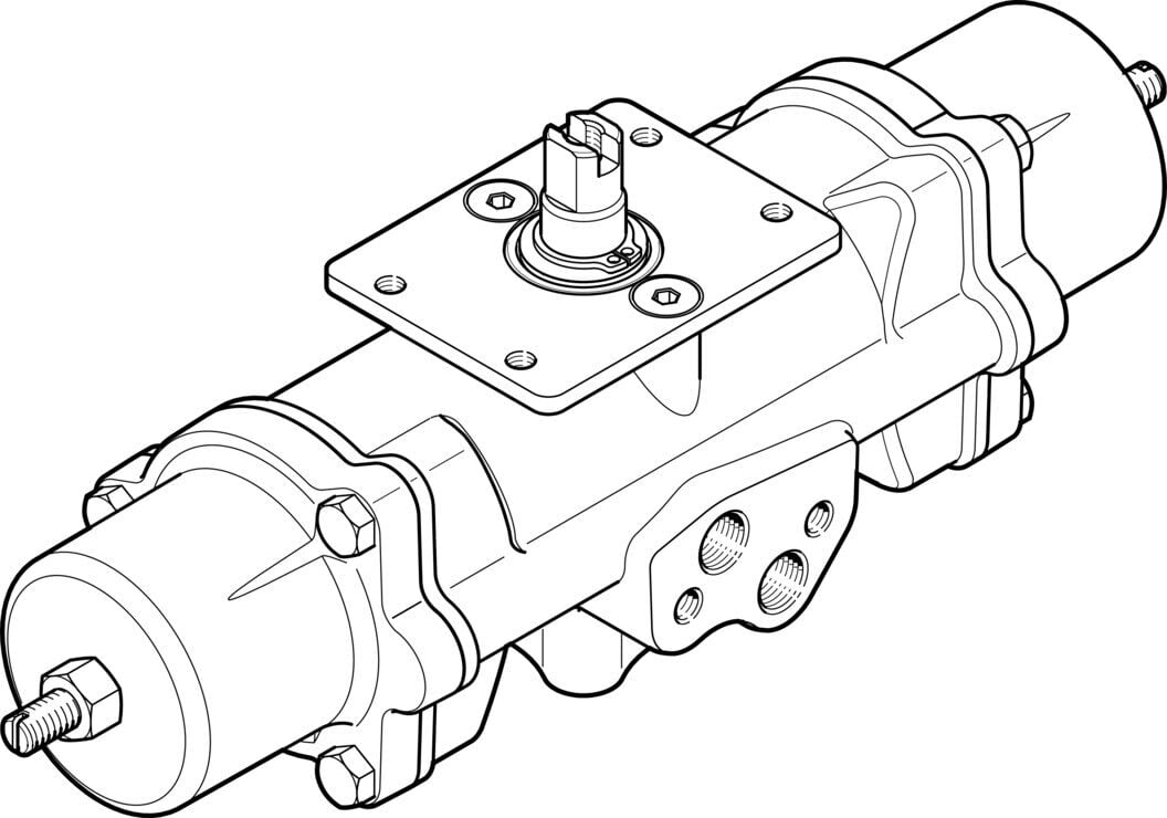 Festo 552878 DAPS-0015-090-RS4-F03-CR Döner aktüatör