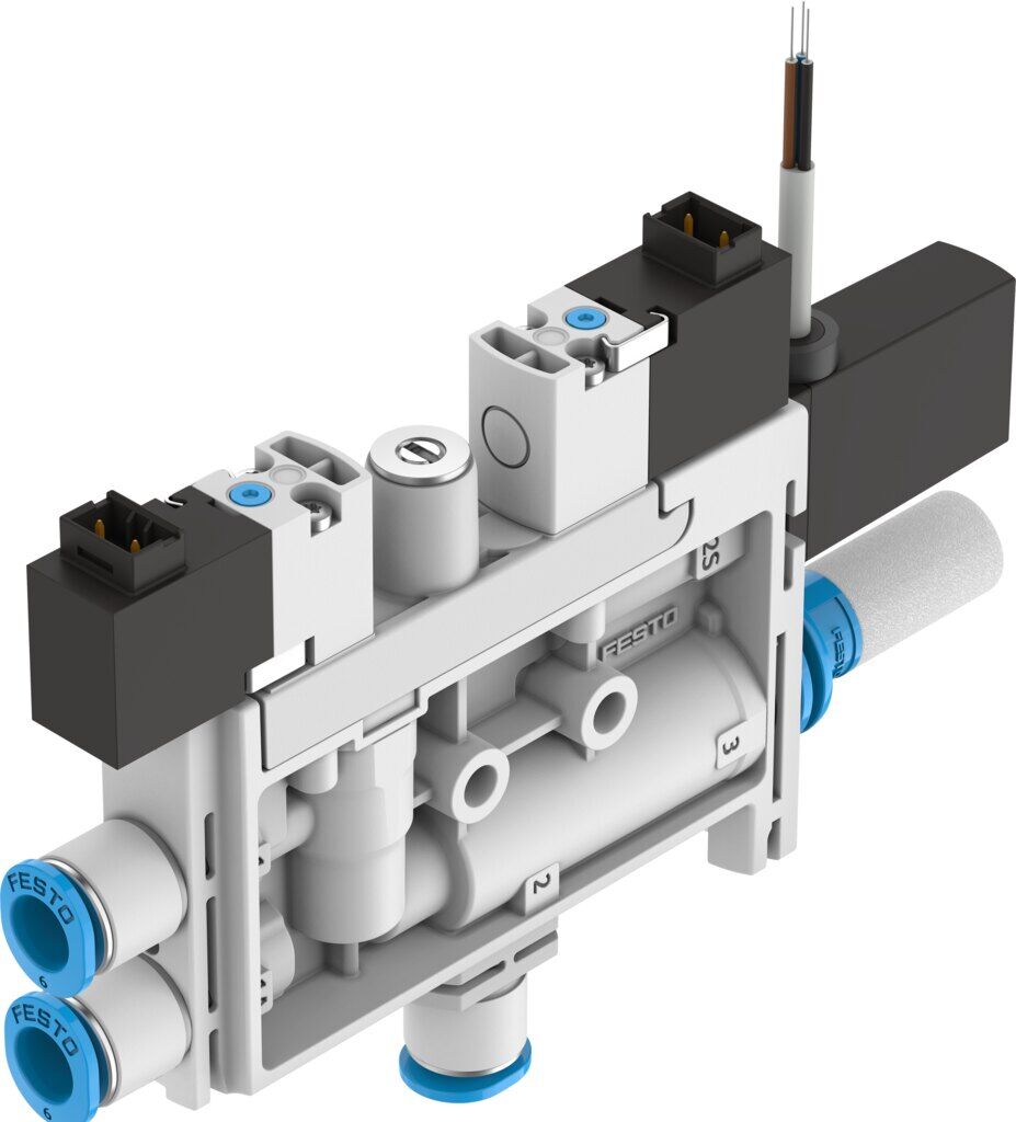 Festo 8069572 OVEL-10-H-15-PQ-VQ6-UA-C-A-B2PNLK-H3 Vakum jeneratörü