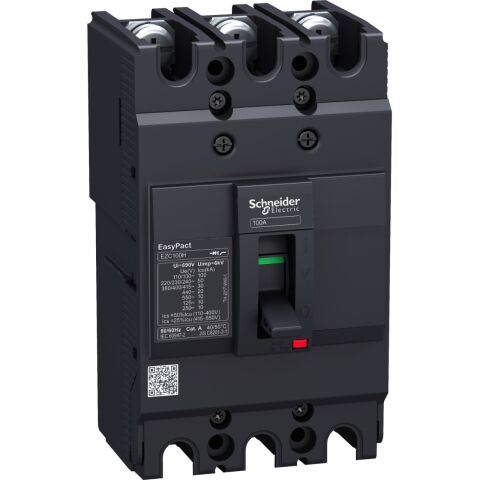 Schneider Electric EZC100H3060 EZC Devre Kesici 3P 30 kA 220/240V 60 A MCCB