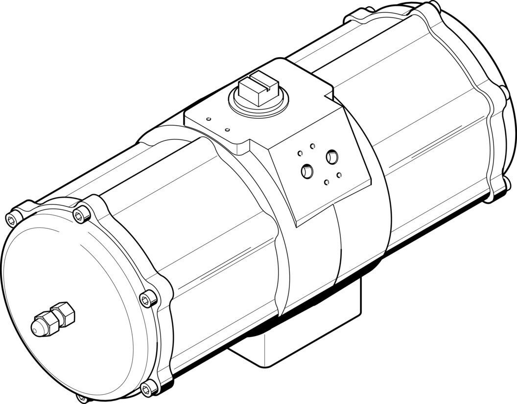 Festo 549671 DAPS-3840-090-R-F16 Döner aktüatör