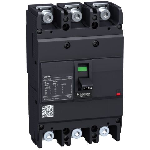 Schneider Electric EZC250H3125 EZC Devre Kesici 3P 36 kA 220/240V 125 A MCCB