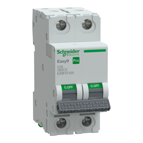 Schneider Electric EZ9F57225 Pro Sigorta 2P C Eğrisi 25A  6 kA