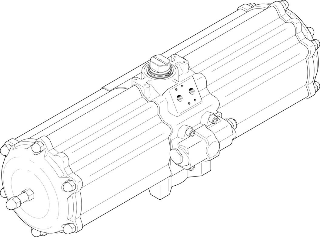 Festo 553246 DAPS-1920-090-RS4-F16-T6 Döner aktüatör