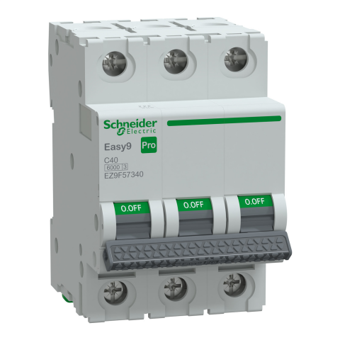 Schneider Electric EZ9F57340 Pro Sigorta 3P C Eğrisi 40A  6 kA