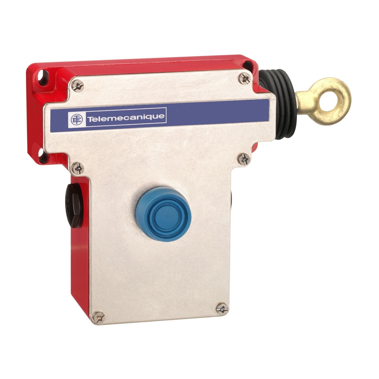 Telemecanique Sensors XY2CE1A250 Telemecanique Sensors İpli Şalter Xy2Ce, Rh Tarafı, 1Nk+1Na, Basma Düğmeli