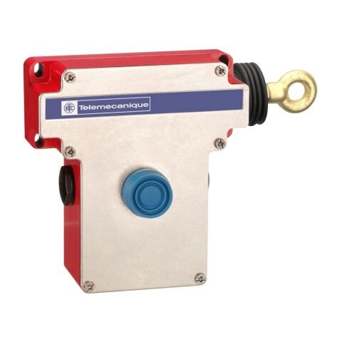 Telemecanique Sensors XY2CE1A250 Telemecanique Sensors İpli Şalter Xy2Ce, Rh Tarafı, 1Nk+1Na, Basma Düğmeli