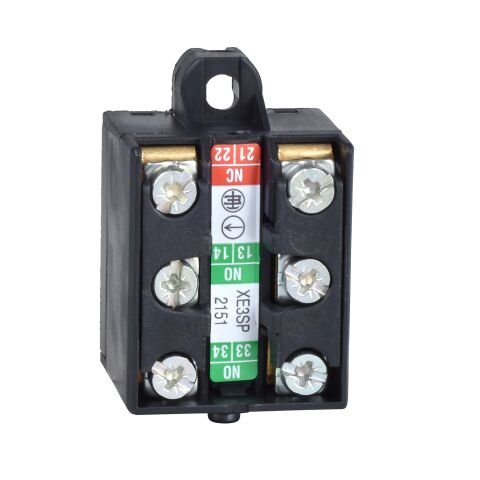 Telemecanique Sensors XE3SP2151 Limit Anahtarı Kontak Bloğu - 1Nk+2Na - Ani Hareketli