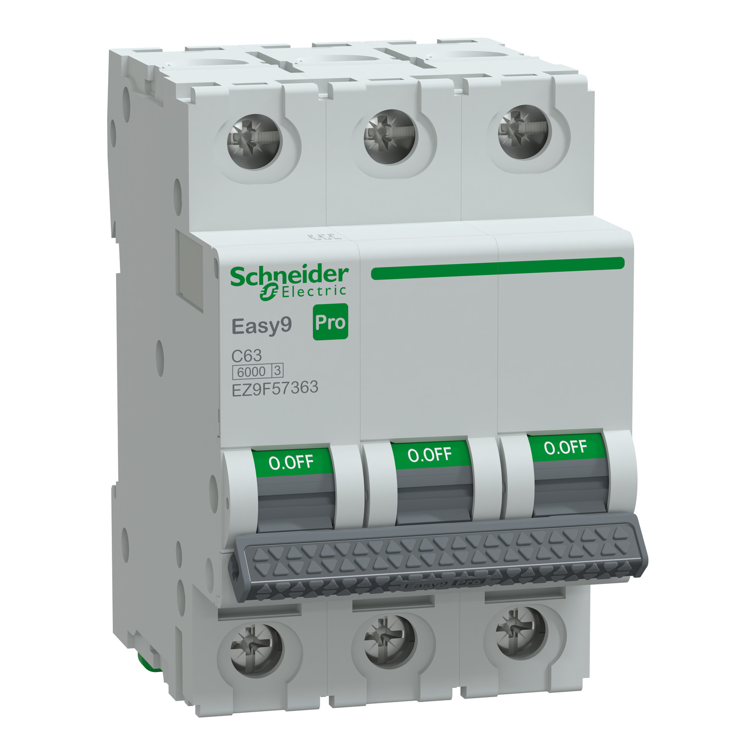 Schneider Electric EZ9F57363 Pro Sigorta 3P C Eğrisi 63A  6 kA