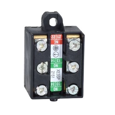 Telemecanique Sensors XE3SP2151 Limit Anahtarı Kontak Bloğu - 1Nk+2Na - Ani Hareketli