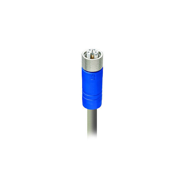 Telemecanique Sensors XZCPK75DL2 IO Link Master Tek Uçlu Önceden Kablolanmış, L-Kodlu Güç Kablosu, Dişi, Düz, 5 Pinli (4+FE), PUR, 1,5 mm², 2 m