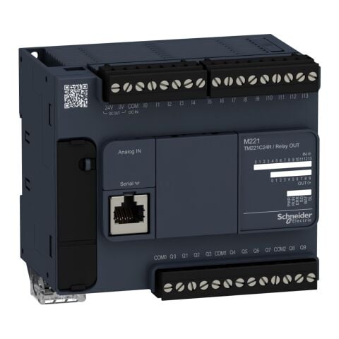 Schneider Electric TM221C24R Kontrolör M221-24 GÇ Rölesi Kompakt