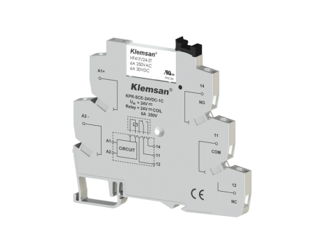 Klemsan 270814-24V DC Röle