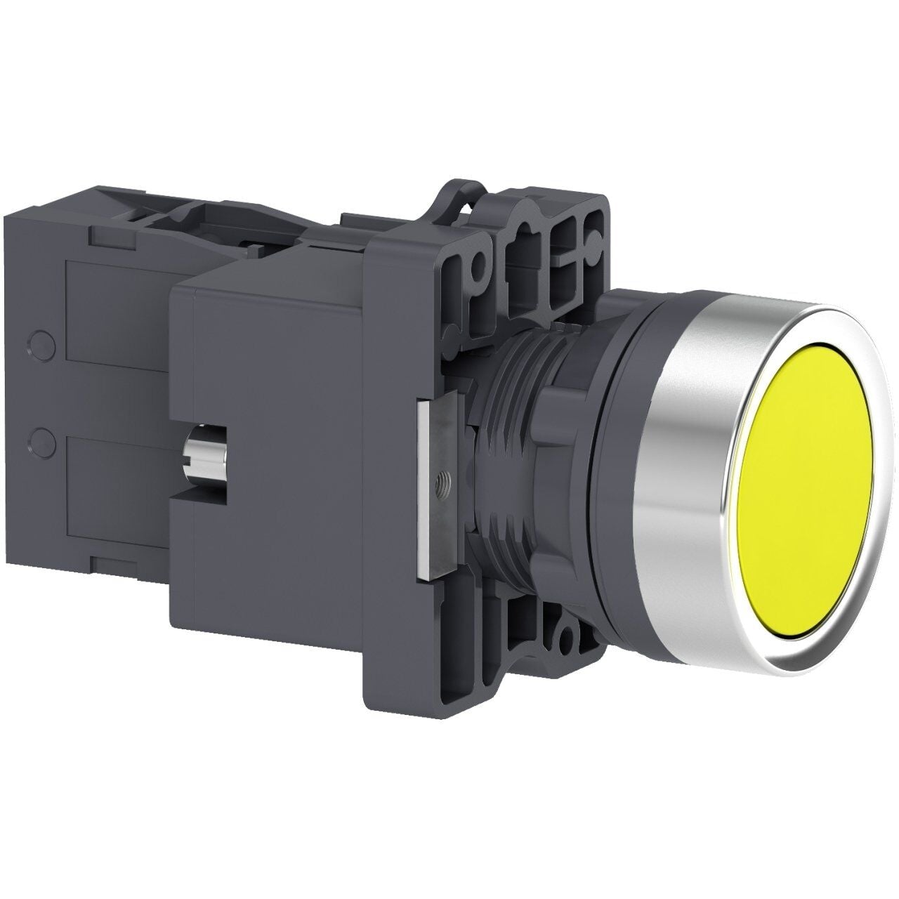 Schneider Electric XA2EW35B1 1 NA Sarı Işıklı, yaylı butonlar  24 VDC