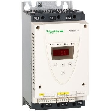 Schneider Electric Ats22D32S6 Yumuşak Yolverici-Ats22- 220V-Güç 230V(7,5Kw)/400...440V(15Kw)/500V(18,5Kw)