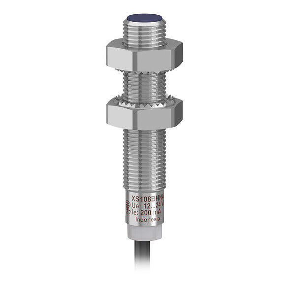 Telemecanique Sensors XS108BLPAL5 Endüktif Sensör Xs1 M8, L42Mm, Pirinç, Sn1.5Mm, 12..24Vdc, 5M Kablo