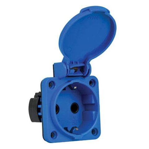 Mete Enerji 404016ST06-1X16A Pano Prizi Mavi
