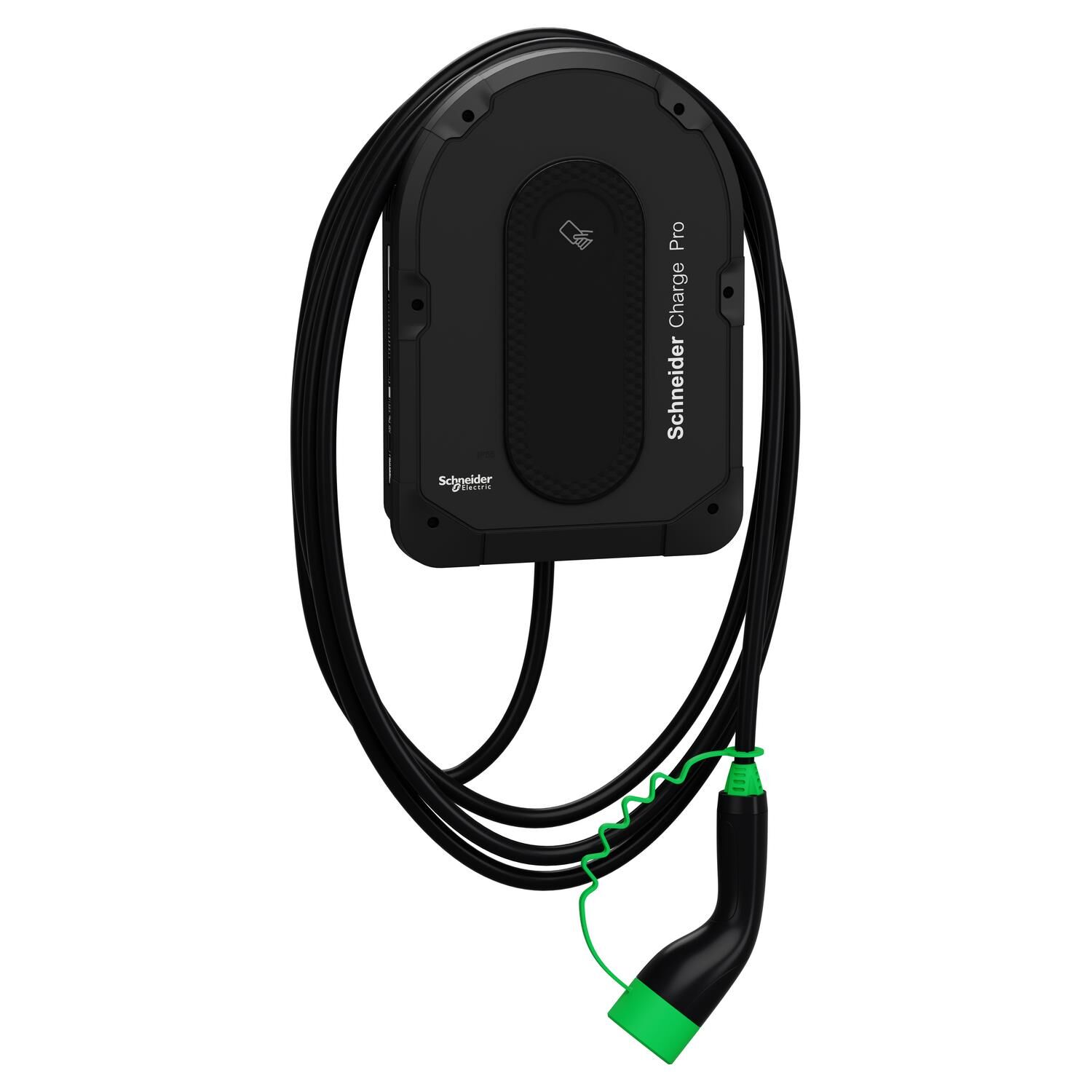 Schneider EVB4S22NC0 Charge Pro 1P-3P Kablolu 7.4-11-22kW 16-32A Araç Şarj İstasyonu