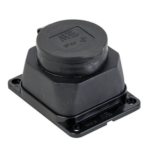 Mete Enerji404012-1X16A Kauçuk Duvar Priz