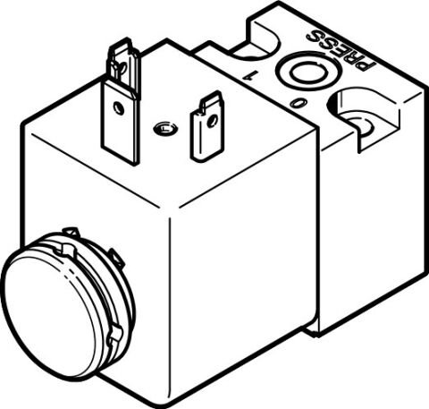 Festo 119600 MDH-3/2-24DC Pilot valf