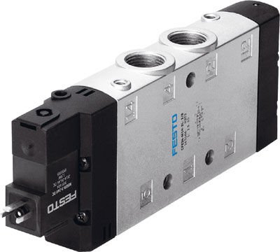 Festo 163166 Cpe24-M1H-5L-3/8 Solenoid Valve