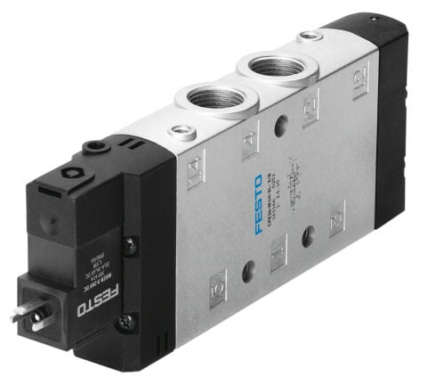 Festo 163166 CPE24-M1H-5L-3/8 Selenoid valf