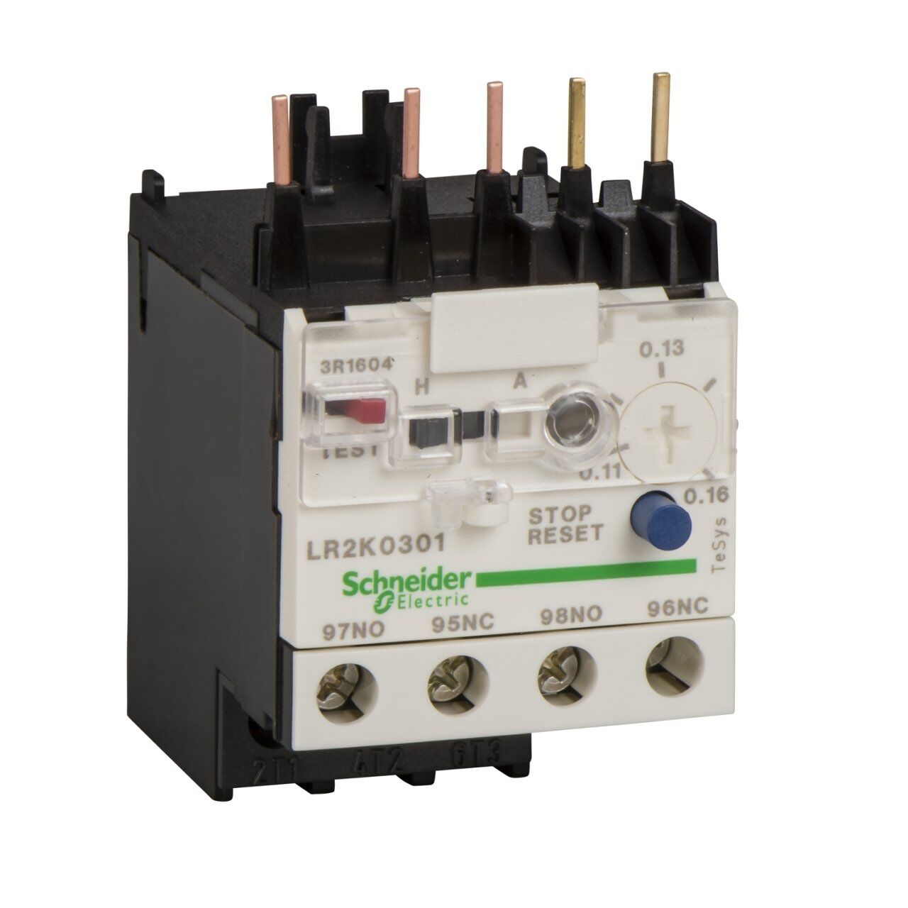 Schneider Electric LR2K0307 TeSys K Termik Röle 1.2-1.8A Class 10A