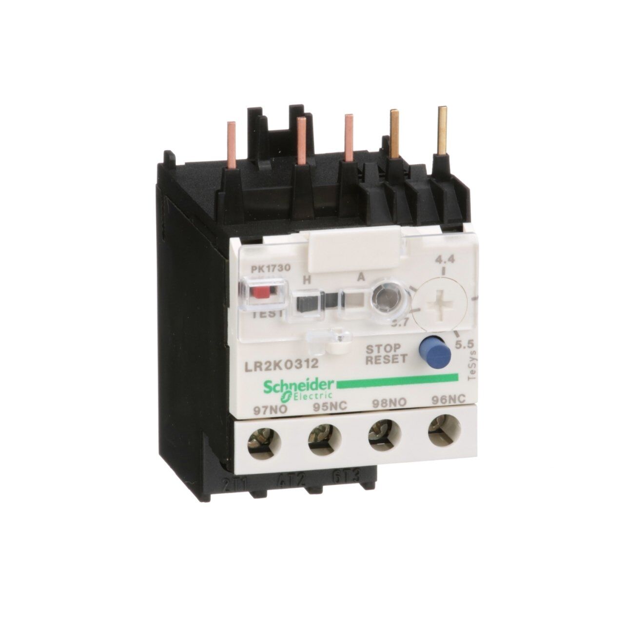 Schneider Electric LR2K0312 TeSys K Termik Röle 3.7-5.5A Class 10A