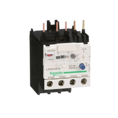 Schneider Electric LR2K0312 TeSys K Termik Röle 3.7-5.5A Class 10A