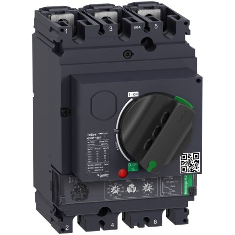 Schneider Electric GV5P150F TeSys GV5 Motor Devre Kesici Termik Many. 150A 36kA