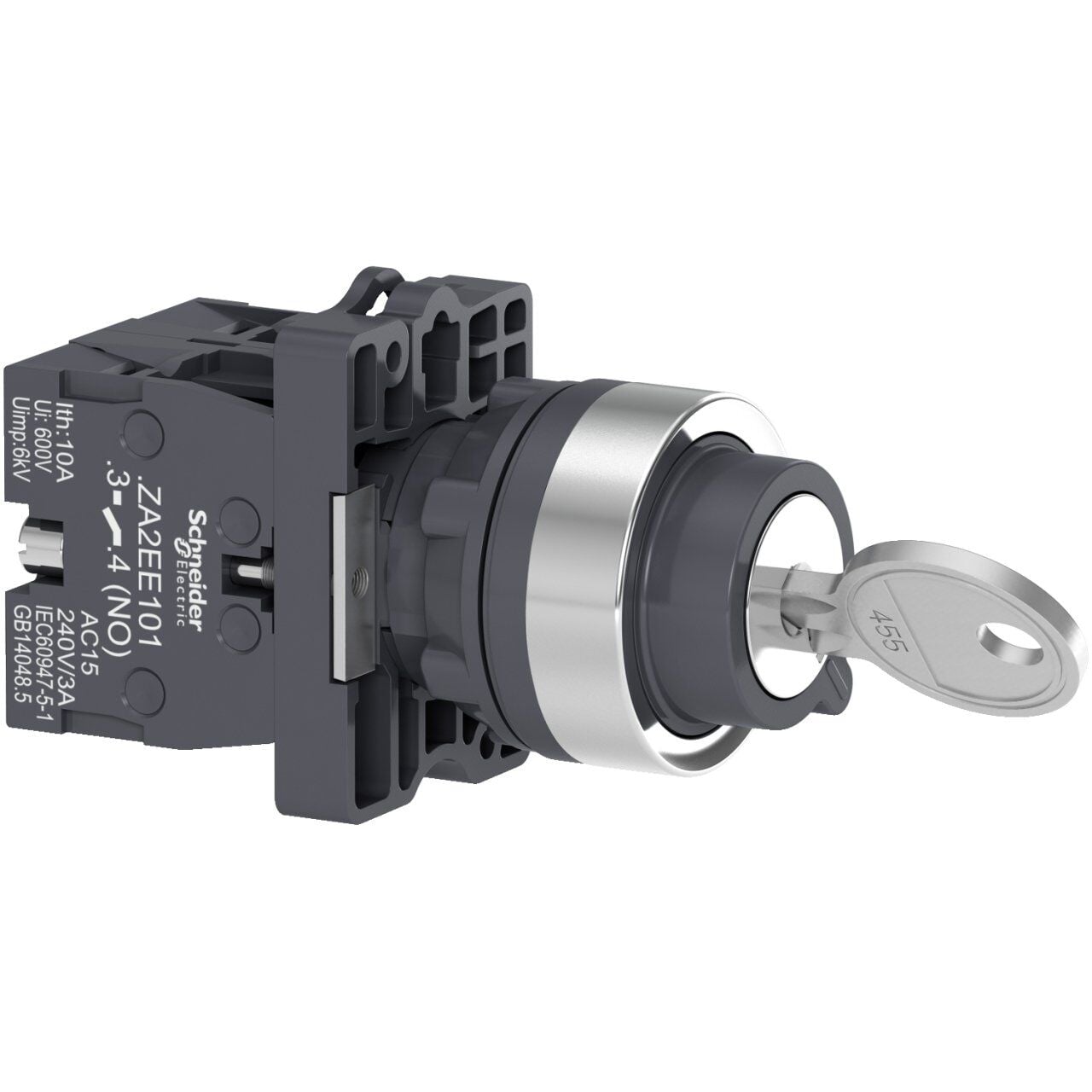 Schneider Electric XA2EG63 1 NA + 1 NA Kilitli buton