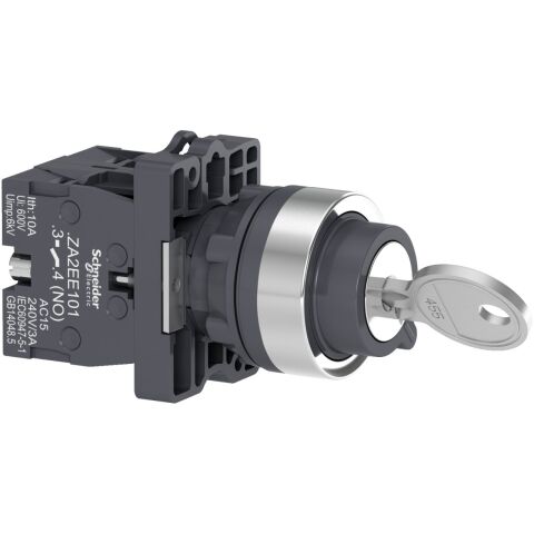 Schneider Electric XA2EG63 1 NA + 1 NA Kilitli buton