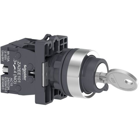 Schneider Electric XA2EG63 1 NA + 1 NA Kilitli buton