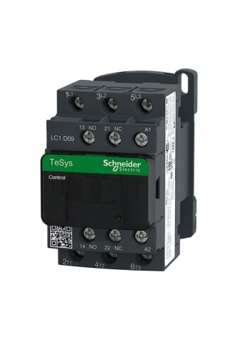 Schneider Electric LC1D09M7 TeSys D Kontaktör 3P 9A AC3 220VAC