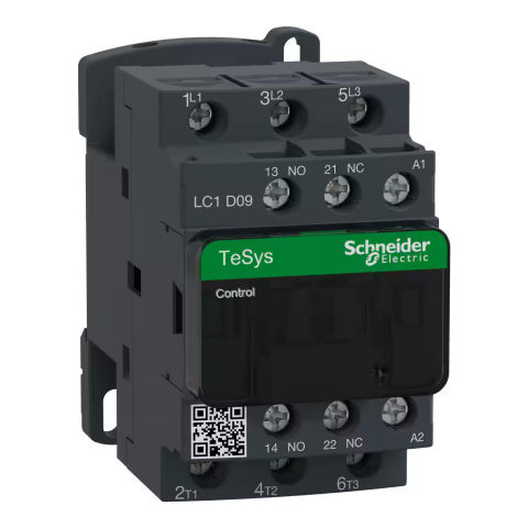 Schneider Electric LC1D09M7 TeSys D Kontaktör 3P 9A AC3 220VAC
