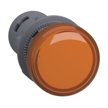 Schneider XA2EVQ5LC Monolitik Işıklı Buton, Easy Harmony Xa2, Plastik, Sarı, 22Mm, Entegr. Led, 380Â€¦400V Ac, Parazit Önleyici