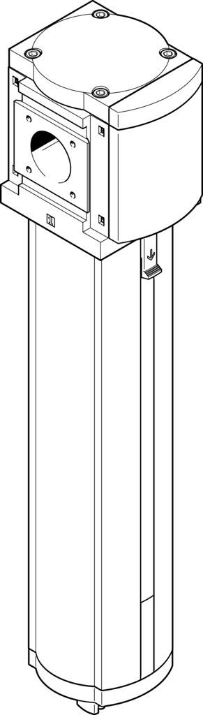 Festo 564038 MS9-LFX-G-U Aktif karbon filtresi