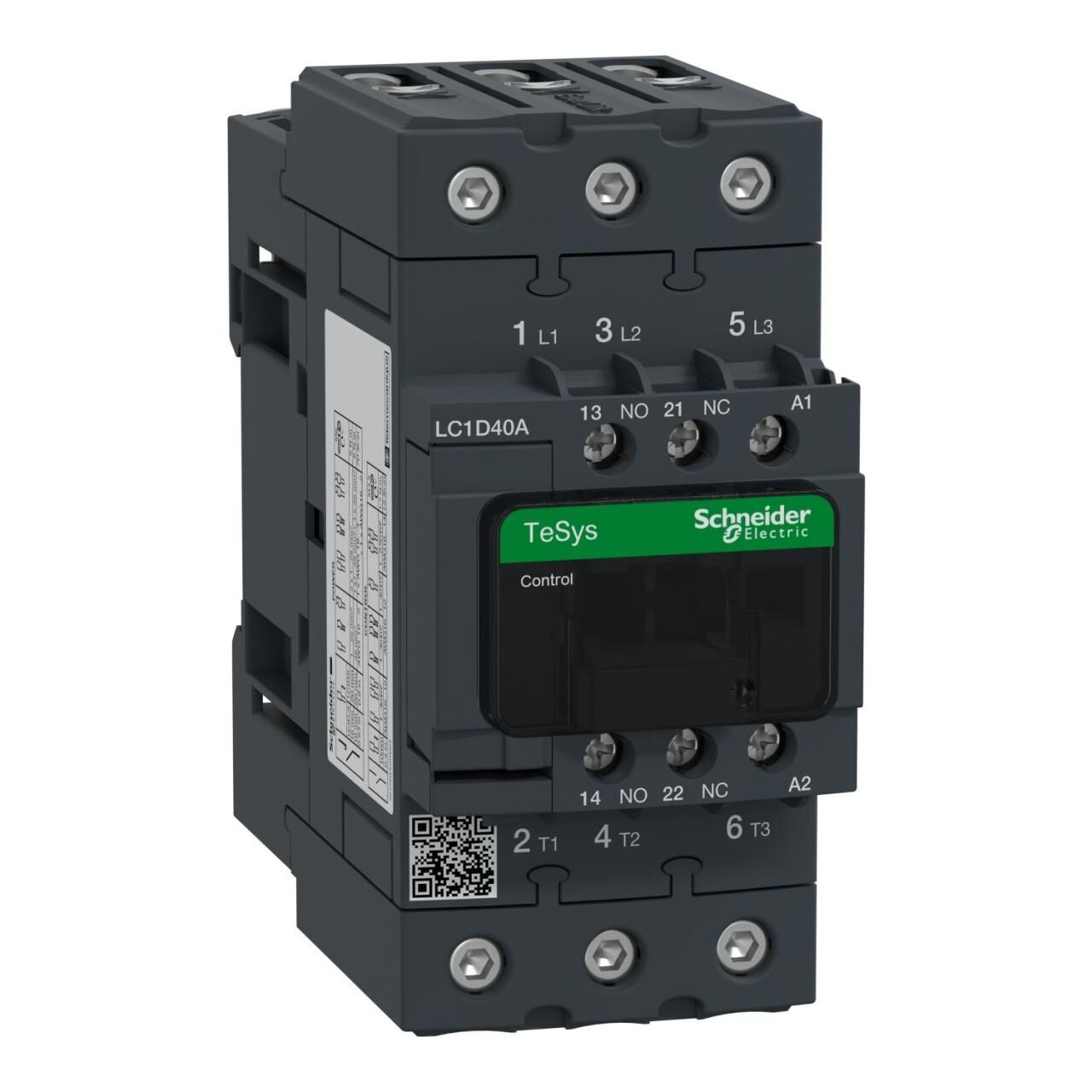 Schneider Electric LC1D40AF7 TeSys D Kontaktör 3P 40A AC3 110VAC