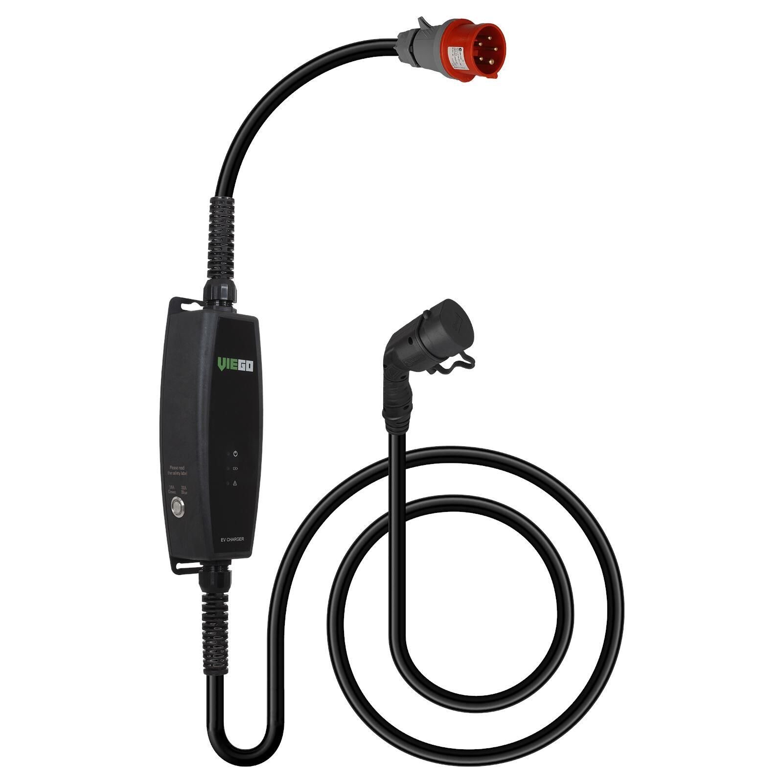 Viego 11 kW / 22 kW - Mobil Şarj Cihazı+3,7 kW Dönüştürücü