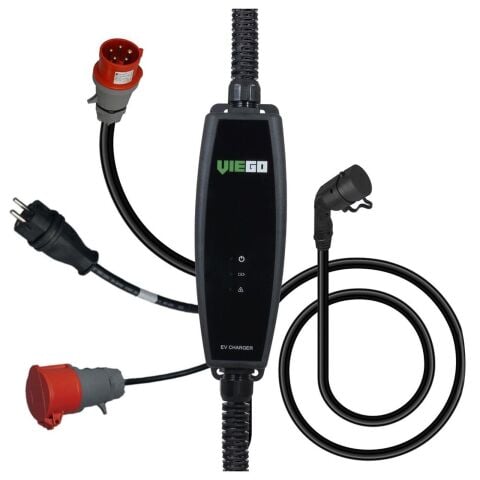 Viego 11 kW / 22 kW - Mobil Şarj Cihazı+3,7 kW Dönüştürücü