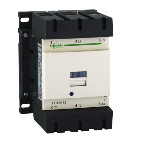 Schneider Electric LC1D115M7 TeSys D Kontaktör 3P 115A AC3 220VAC