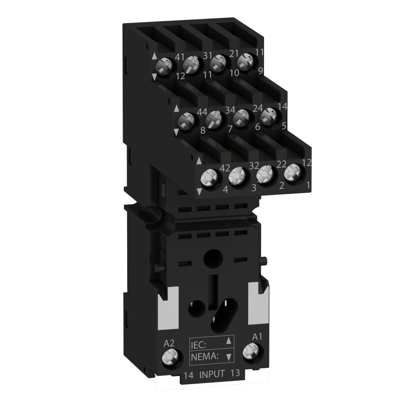 Schneider Electric RXZE2S114M Soket RXZ - ayrı kontak - 10 A - < 250 V - konnektör - RXM4.. röle için