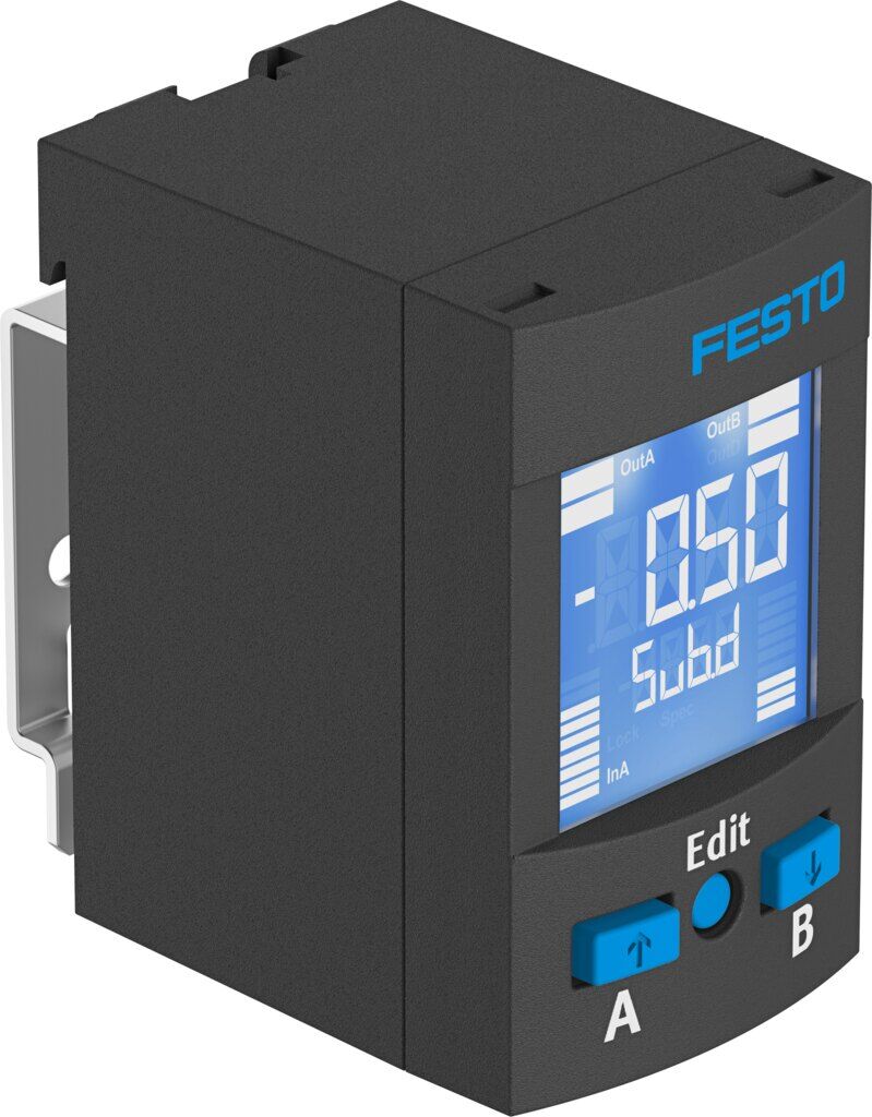 Festo 8001237 SPAU-P10R-W-Q4D-L-PNLK-PNVBA-M8D basınç sensörü