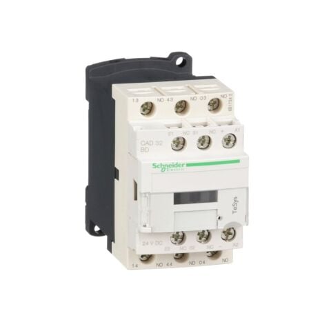 Schneider Electric CAD32BD TeSys D Yardımcı Kontaktör 24VDC 3NA2NK