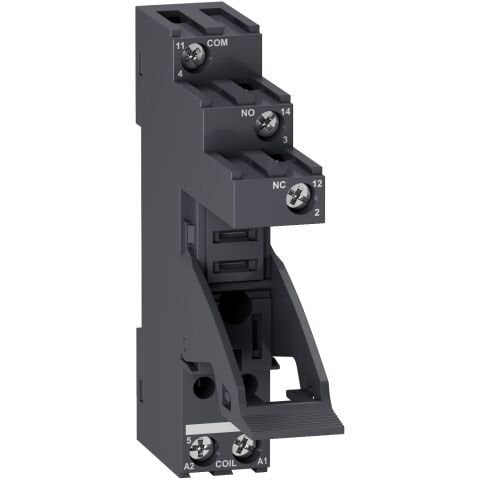 Schneider Electric RGZE1S35M Rxg1 Röle İçin Soket, Vida Bağlantılı, Kelepçeli, 1Co