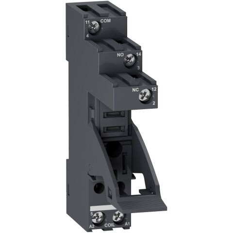 Schneider Electric RGZE1S35M Rxg1 Röle İçin Soket, Vida Bağlantılı, Kelepçeli, 1Co