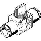 Festo 153978 He-3-Qs-3/8-U Shut-Off Valve